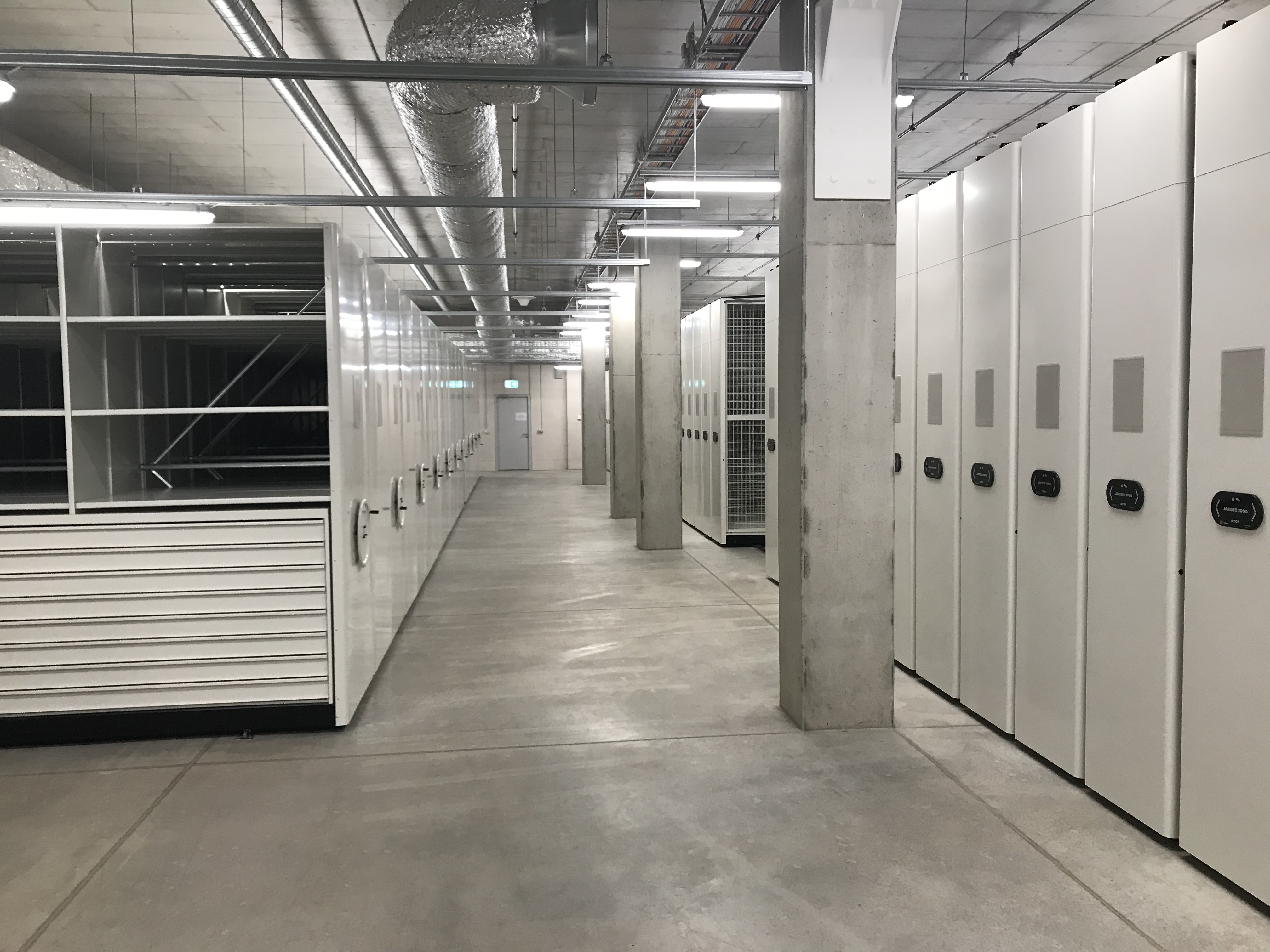 Eesti Rahva Muuseum arhiivisüsteem paigaldus